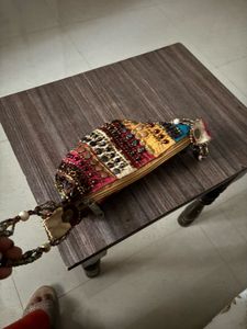 Embroidered Clutch