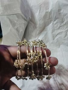 Set of Golden Bangles