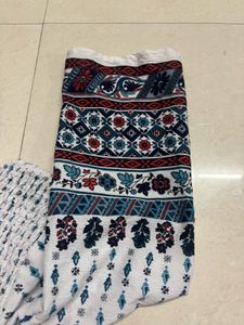 Boho Smocked Blouse with Print