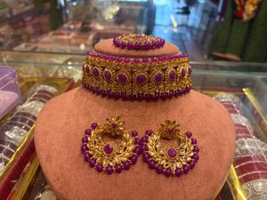 Exquisite Kundan & Pearl Choker Set
