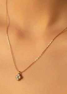 Delicate Gold anti tarnish necklace