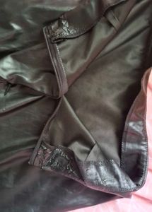 PU Leather skirt