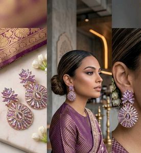 Sparkling Crystal Drop Earrings