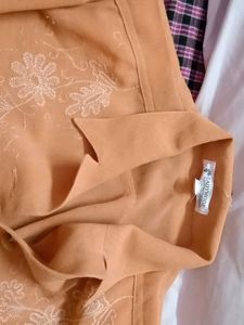 Light Orange Shirt Top