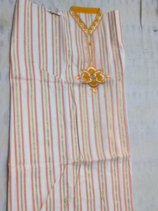 Elegant Striped Kurta dress material