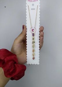 Kiyu Ziyu Dangle Gemstone Necklace