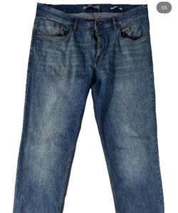 Classic Blue MANGO MAN  Denim Jeans