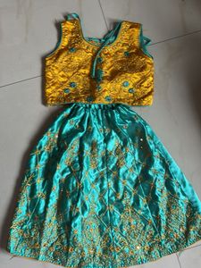 Beautifully Embroidered Lehenga Choli Set