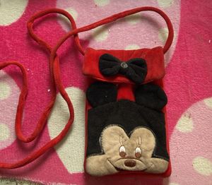 Small Red Sling Pouch BAG