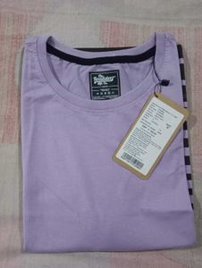 Roadsters Men's Lavender T-Shirt