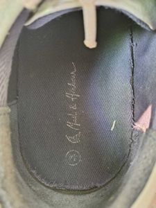 Grey Leather Casual Shoes | Size 10