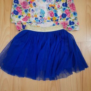 612 League Tutu skirt floral top party dress