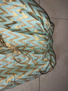 Zigzag Print Ethnic Skirt
