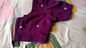 Beautiful Purple Saree