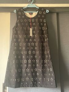 Yumi Black Straight Dress