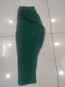 Elegant Green Embroidered Kurta with pant and dupa