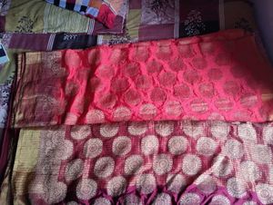 Chanderi silk saree