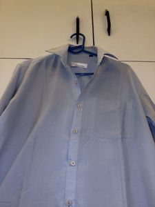 (BRAJ:373)Light Blue SHIRT AND TROUSER SIZE:32