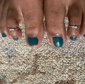 Silver Toe Rings - Adorable Pair