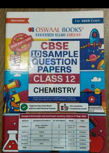 Oswaal Books CBSE Class 12 Physics, Chemistry Samp