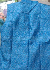 Men's Blue Floral Nehru Jacket