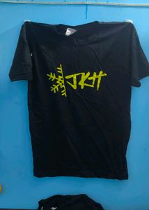 Black Graphic Print T-Shirt