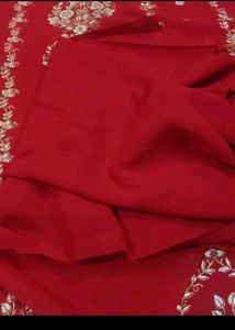 Beautiful Red Embroidered dress