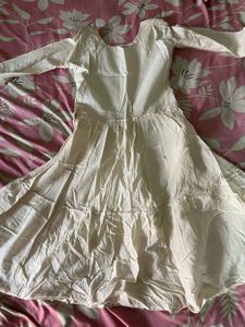 Elegant Embroidered White Kurta