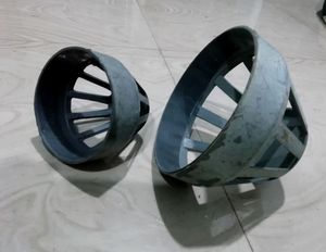 2 Drainage Waste PVC Air Cowl Vent