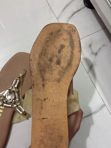 Embellished Flat Sandals