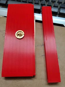 Retro Red Vintage Cash Holder