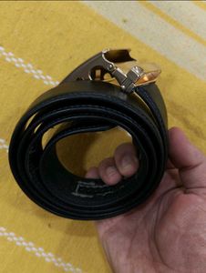 Stylish Black Leather #Belt