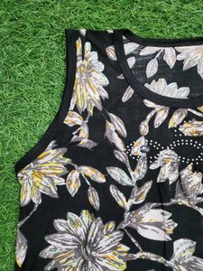 Floral Sleeveless Top