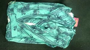 Teal Floral top