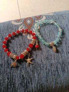 Bohemian Beaded Charm 6  Bracelets Set