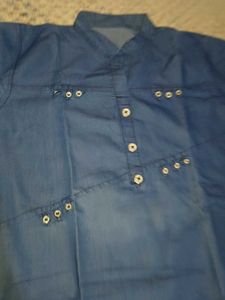 Blue Denim kurti