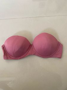Strapless Pink Bra