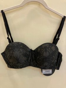 Clovia Padded Underwired Full Cup Printed Straples