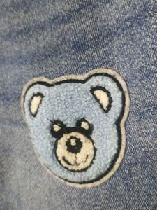 Cute Bear Wide Leg Jeans