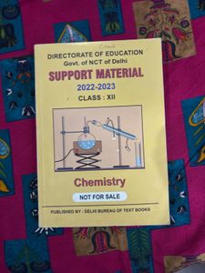 Support Material Chemistry Class XII
