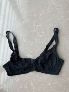 Marks &amp; Spencer Black Lace Trim Bra