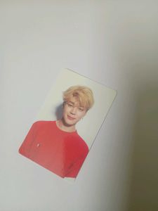 BTS Jimin Love Yourself Official Photocard