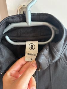Black Embroidered Zip Jacket