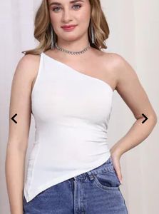 Shein One Shoulder Top