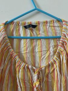 Striped Boho Blouse