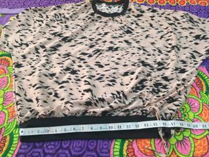 Patterned Flowy Top
