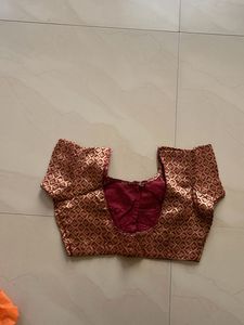 Elegant Brocade Blouse