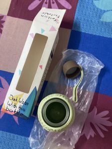 Stone Pattern Hard Plastic Cover Glass Water Bottl