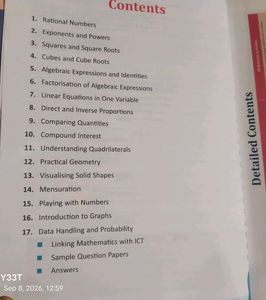 class 8 ncrt Maths book