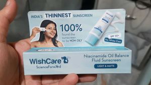 WishCare Niacinamide Fluid Sunscreen SPF 50
